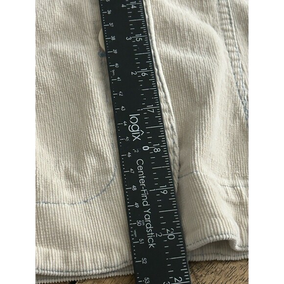 PLUGG Corduroy Jacket Fitted 3 Button Front Woman’s Size Medium office siren - Picture 11 of 11